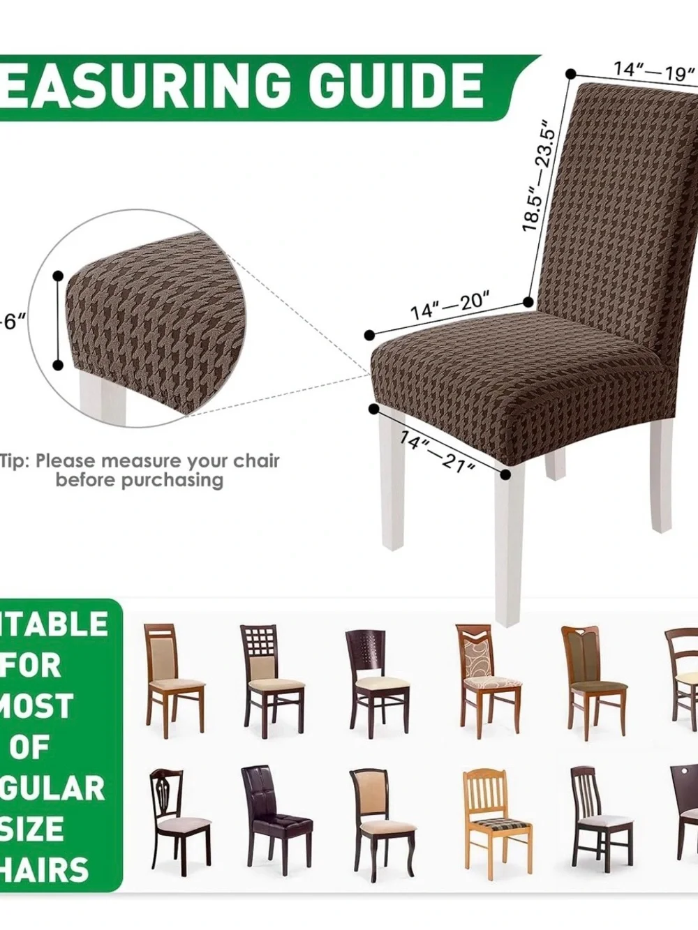 Dinning Chair Covers - set of 2